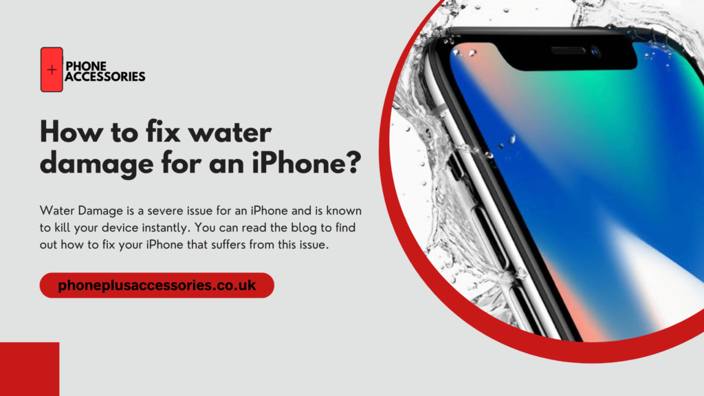 how to fix water damage for an iphone