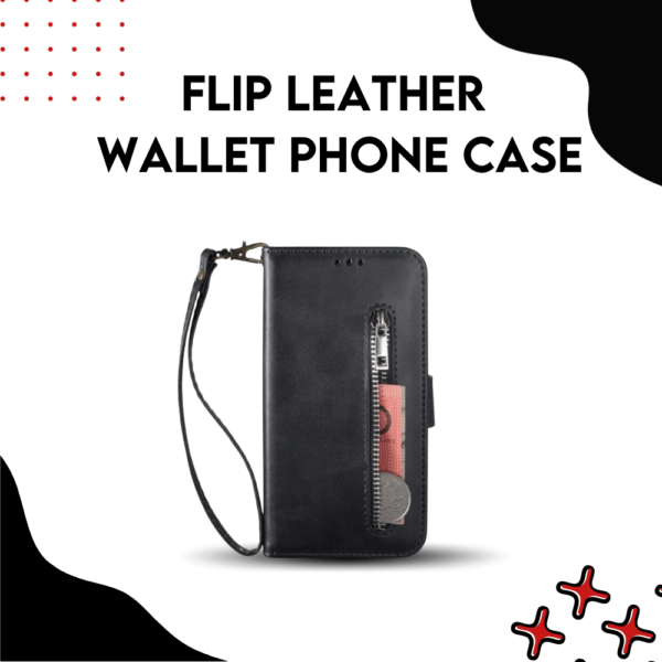 Flip Leather Wallet Phone Case