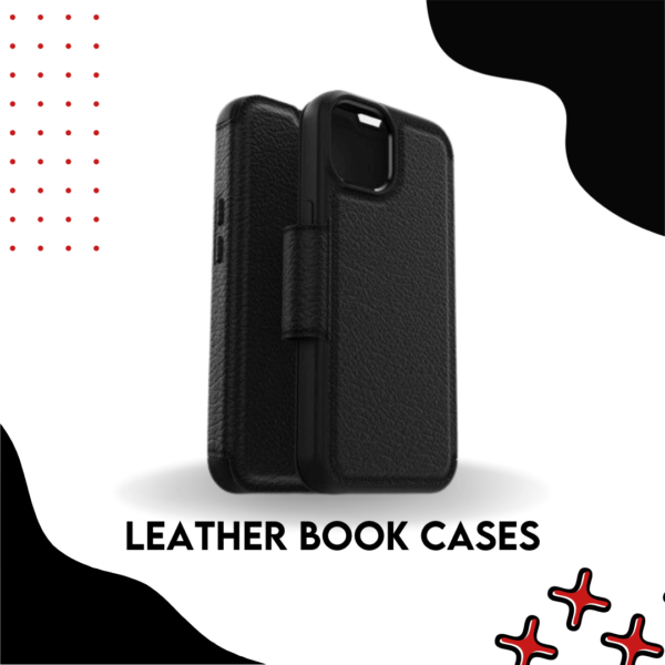 Premium Leather iPhone Book Case