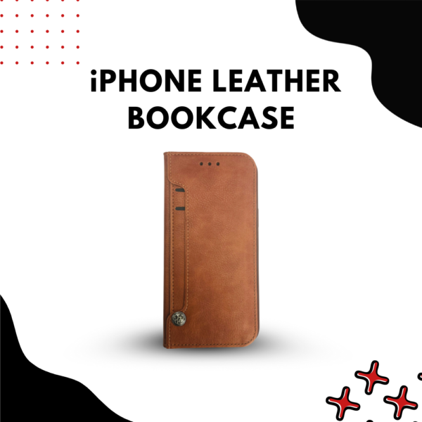 iPhone Leather Bookcase