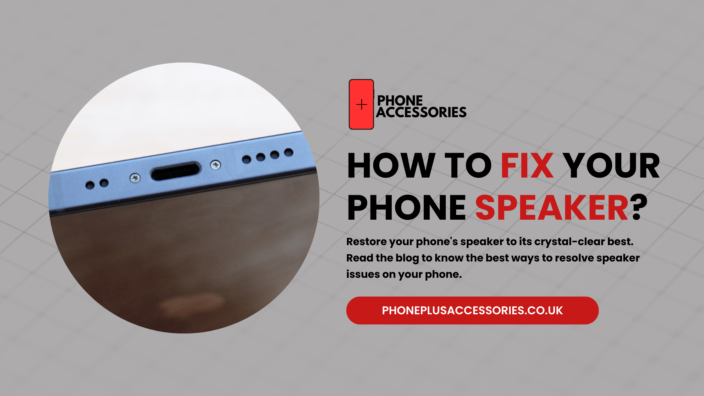 how to fix phone speaker