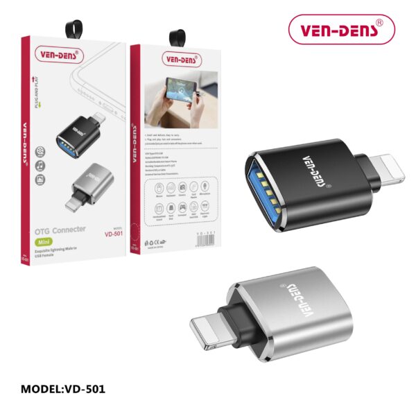 OTG Connector Lightning to USB Mini